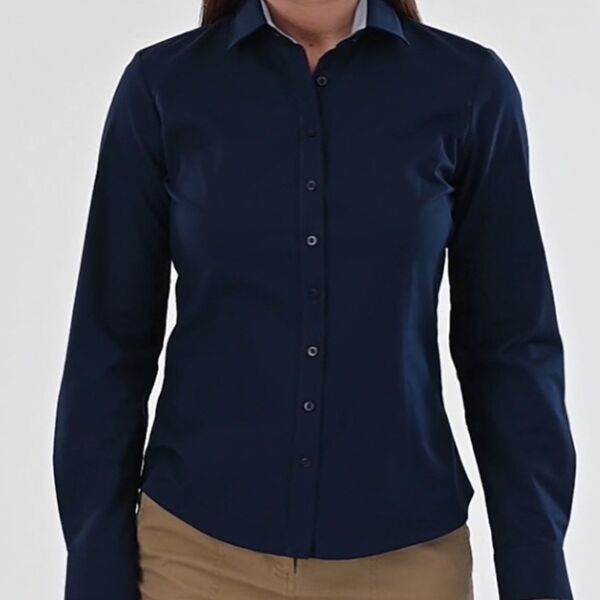 2361 - Mirabel Stretch Oxford Shirt Thumbnail