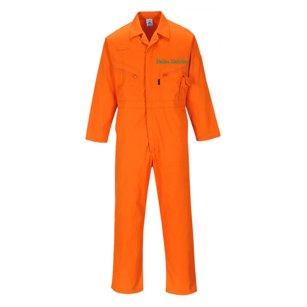 C813 Liverpool Zip Coverall Thumbnail