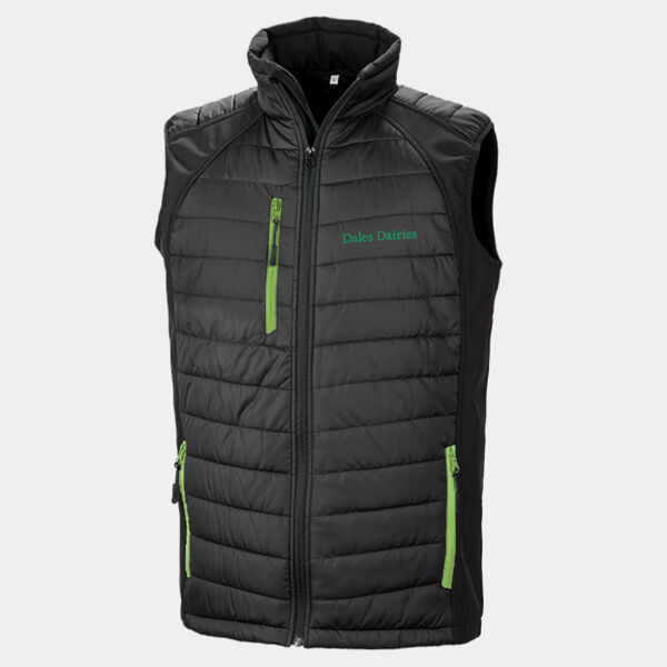 R238X compass padded softshell gilet Thumbnail